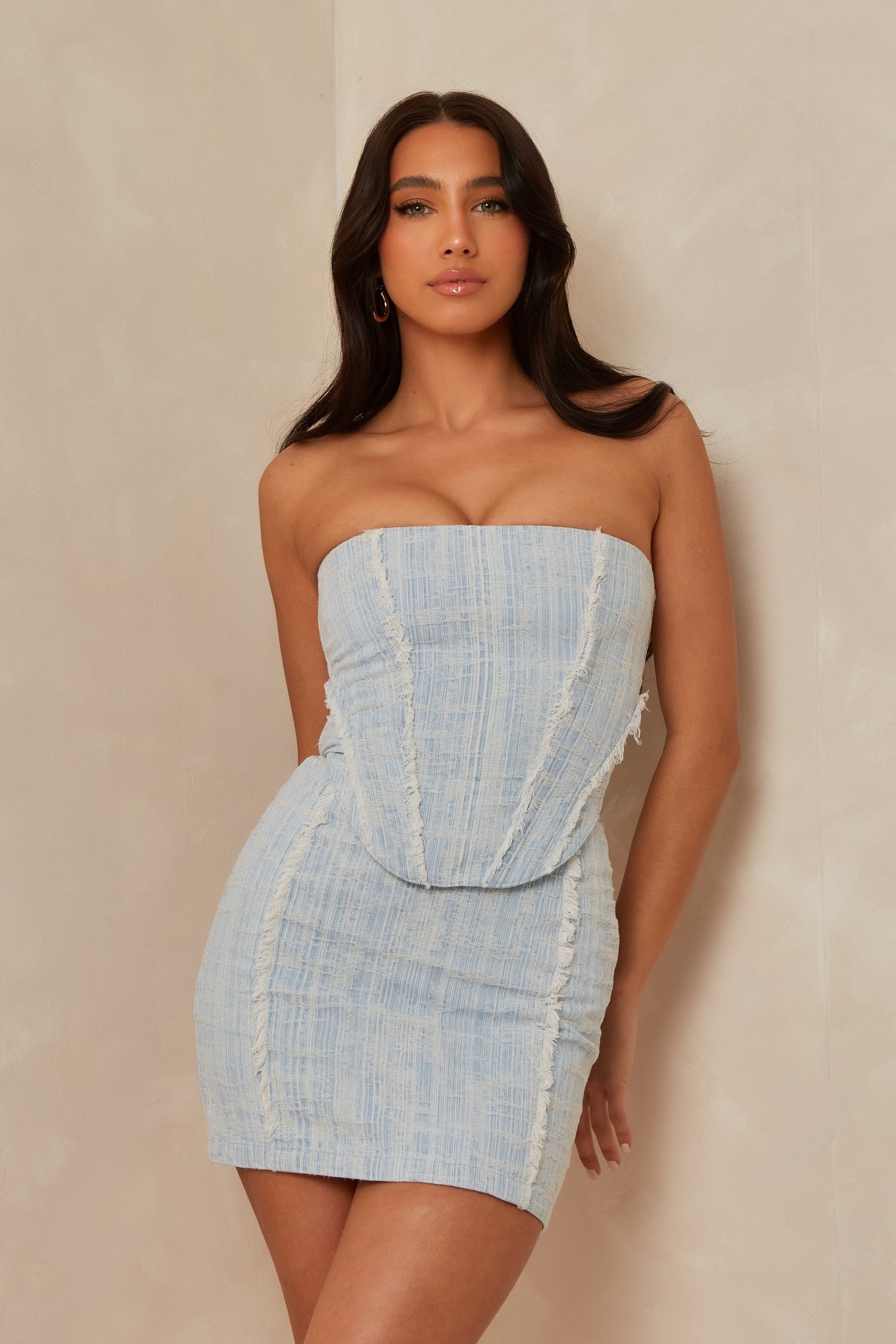 Tara Denim Corset